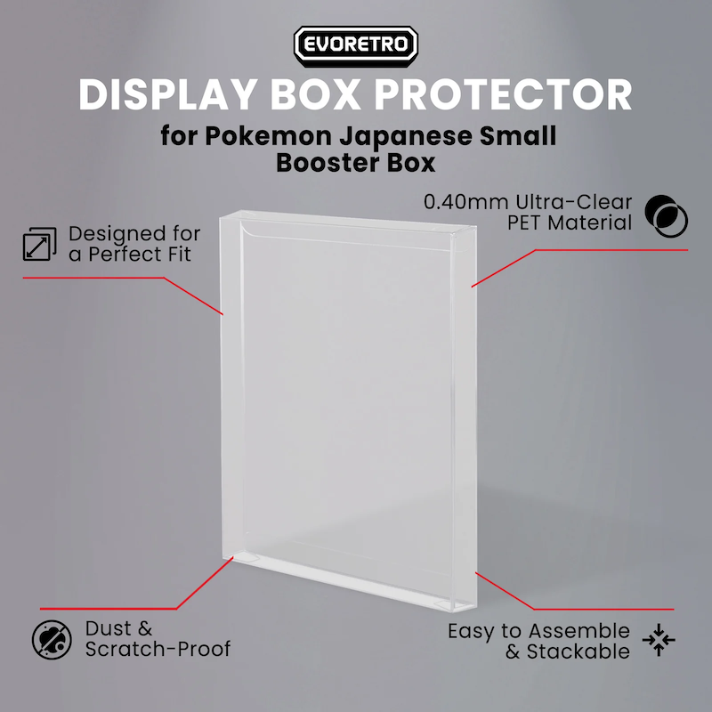 EVORETRO - PET Protector For Retail Unit Booster 10pc