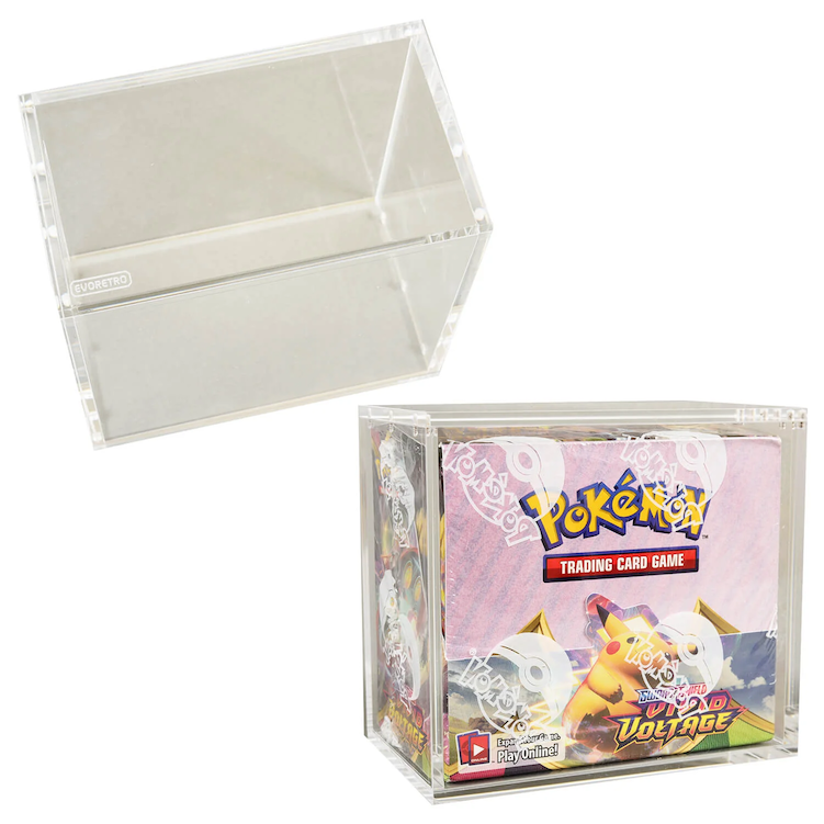 EVORETRO - Acrylique Magnetic Protector For Display 36 Pokemon 1pc