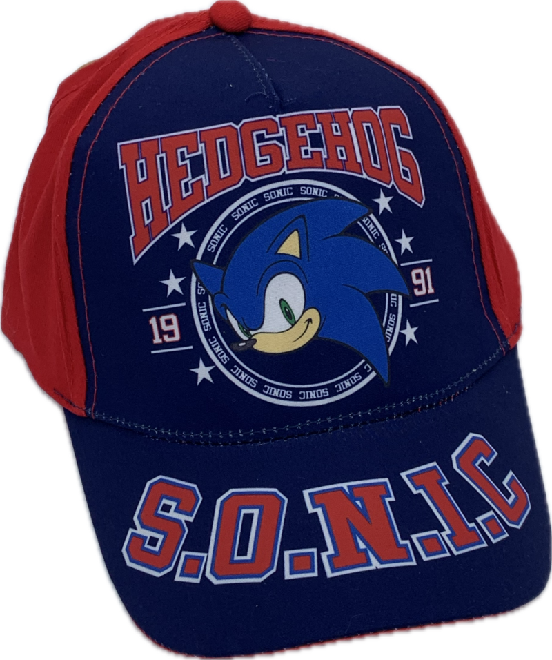 SONIC - Sonic 1991 - Casquette Rouge Enfant 54cm