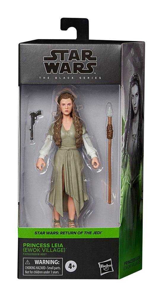 STAR WARS - Princess Leia "Village Ewok" - Figurine Black Series 15cm