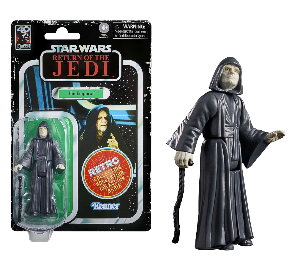 STAR WARS - L'Empereur - Figurine Retro Colection 10cm