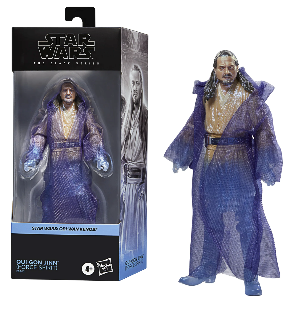 STAR WARS - Qui-Gon Jinn (Esprit de la Force) - Fig. Black Series 15cm