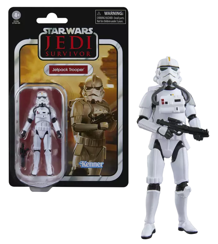 SW JEDI SURVIVOR - Jetpack Trooper - Figurine Vintage Collection 10cm