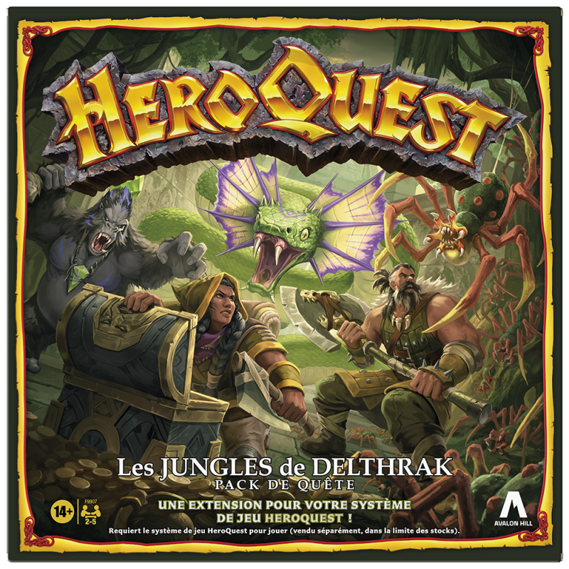 HEROQUEST - Extension : Jungles of Delthrak (FR)