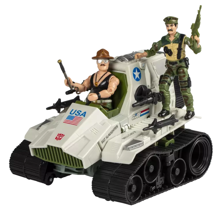 TRANSFORMERS X G.I. JOE - Kup Triple - Figurine Collaborative 23cm