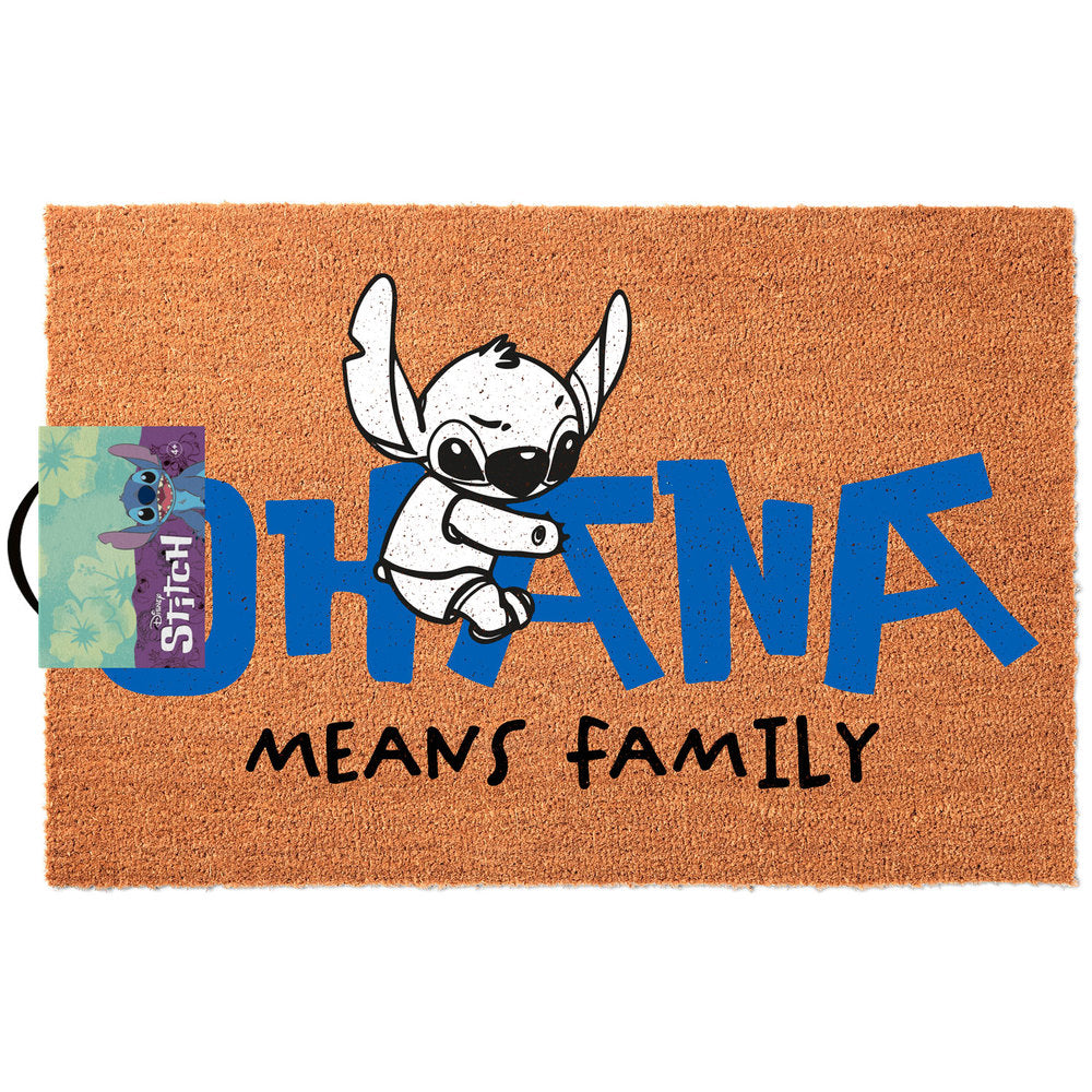 DISNEY - Stitch " Ohana " - Paillasson