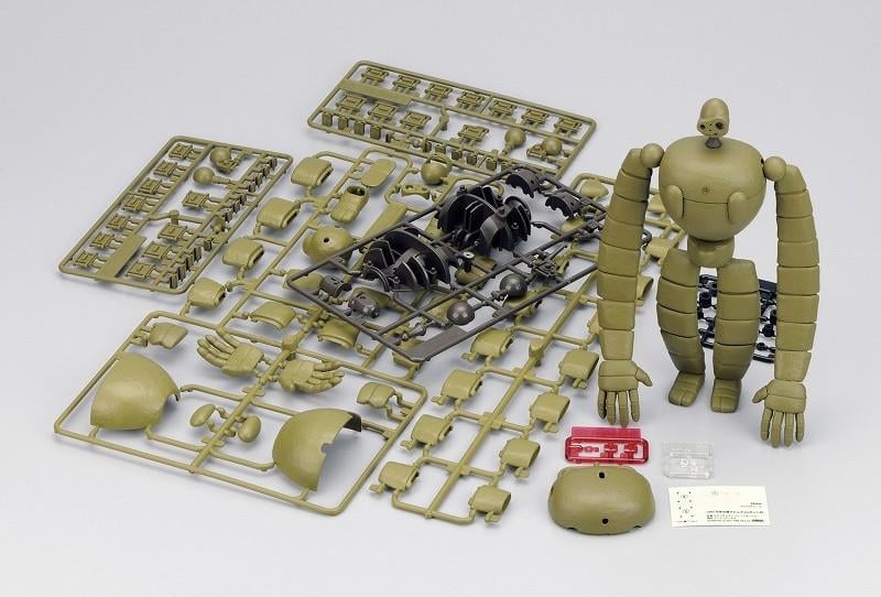 CHATEAU DANS LE CIEL-Robot soldat (Jardinier)-Model Kit à peindre 1/20