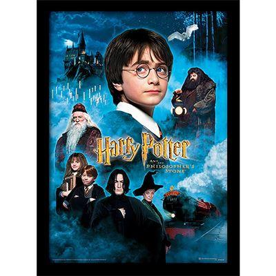 HARRY POTTER - L'Ecole des Sorciers - Impression encadrée 30x40cm