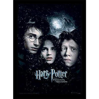 HARRY POTTER - Le Prisonnier d'Azkaban - Impression encadrée 30x40cm