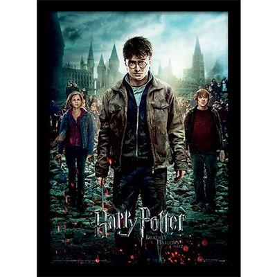 HARRY POTTER - Reliques de la Mort Part 2 -Impression encadrée 30x40cm