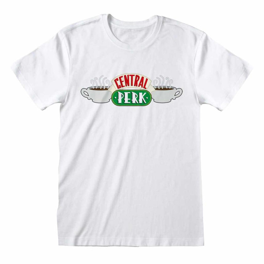 FRIENDS - Central Perk "Blanc" - T-Shirt Homme (XL)