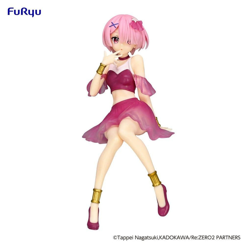 RE ZERO - Ram "Twinkle Party" - Statuette Noodle Stopper 14cm