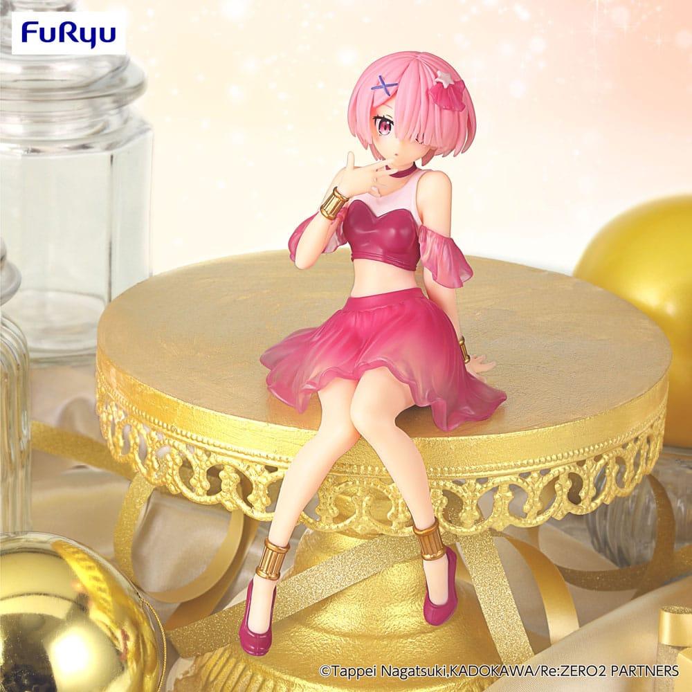 RE ZERO - Ram "Twinkle Party" - Statuette Noodle Stopper 14cm