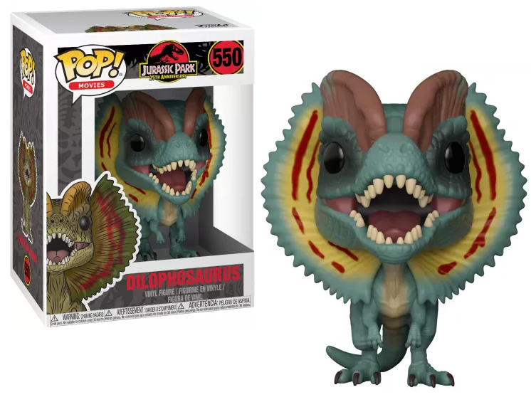 JURASSIC PARK - POP N° 550 - Dilophosaurus
