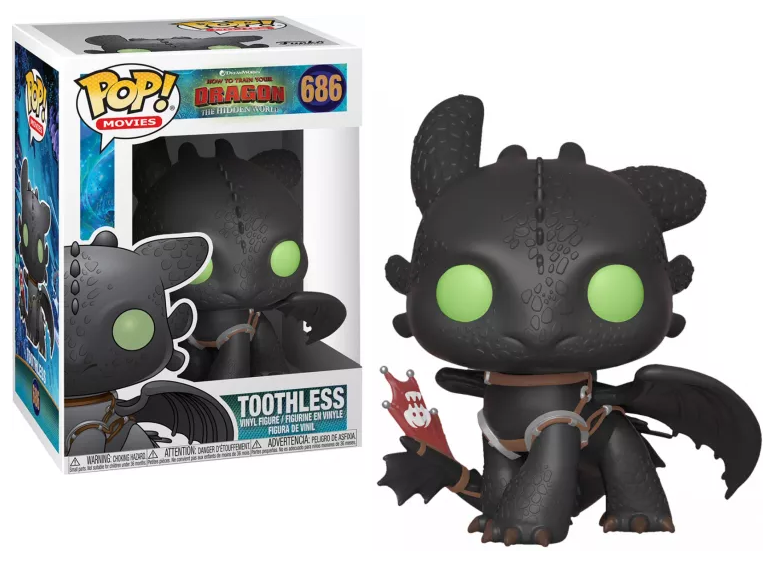 DRAGONS 3 - POP N° 686 - Toothless