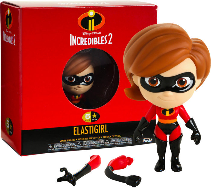 DISNEY - 5 Star Vinyl Figure 8 cm - Incredible 2 - Elastigirl