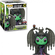 DISNEY - POP DLX 6'' N° 784 - Maleficent on Throne DIAMOND Glit. SE