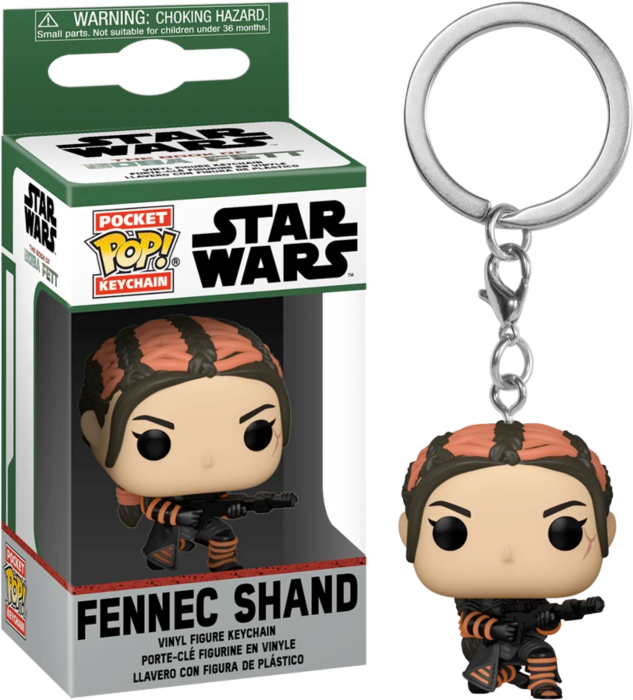 STAR WARS - Pocket Pop Keychains - Book of Boba Fett - Fennec Shand