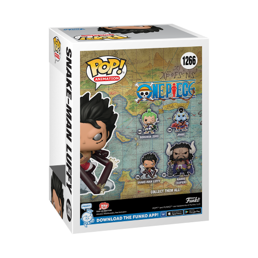ONE PIECE - POP Animation N° 1266 - Snake-Man Luffy
