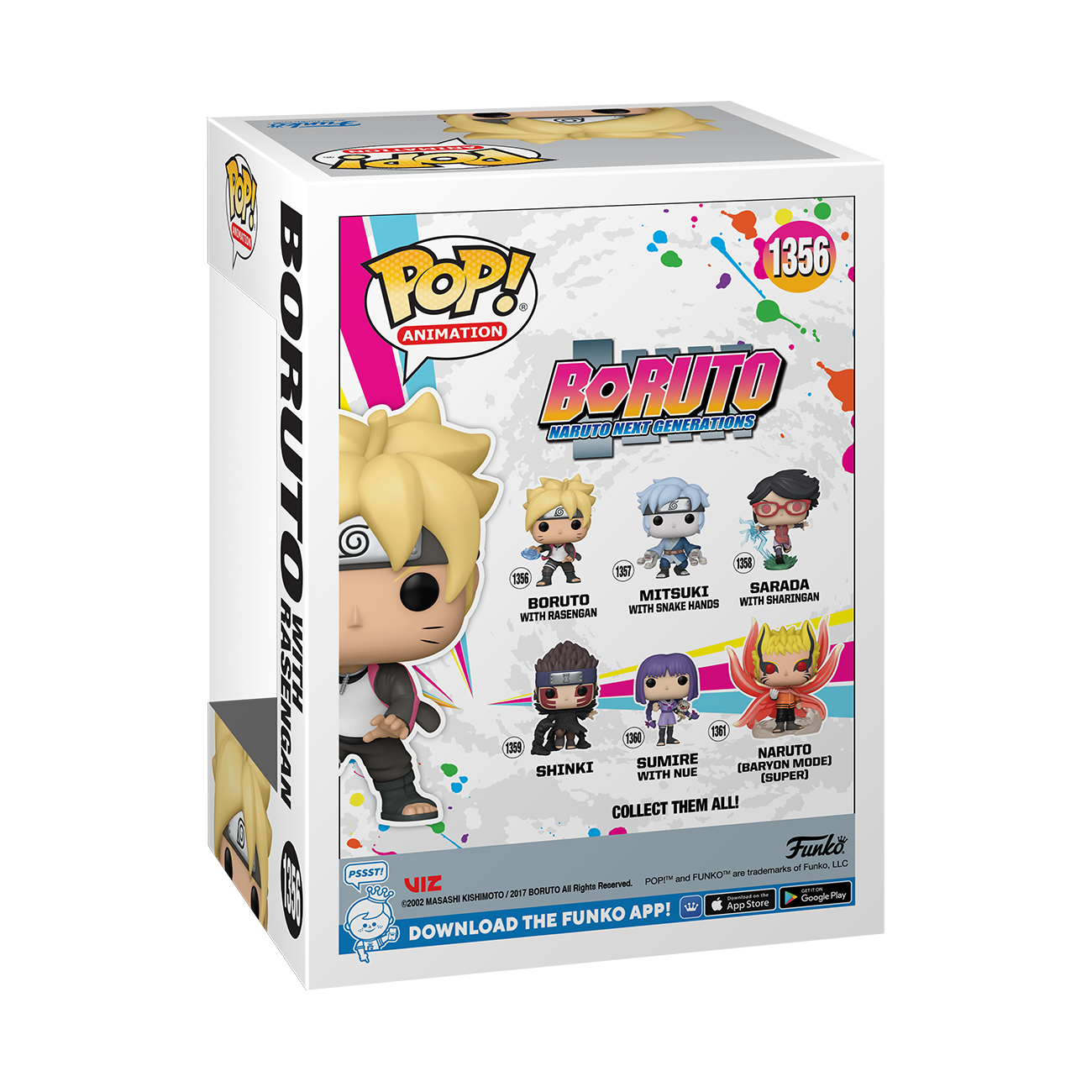 BORUTO - POP Animation N° 1356 - Boruto avec Rasengan