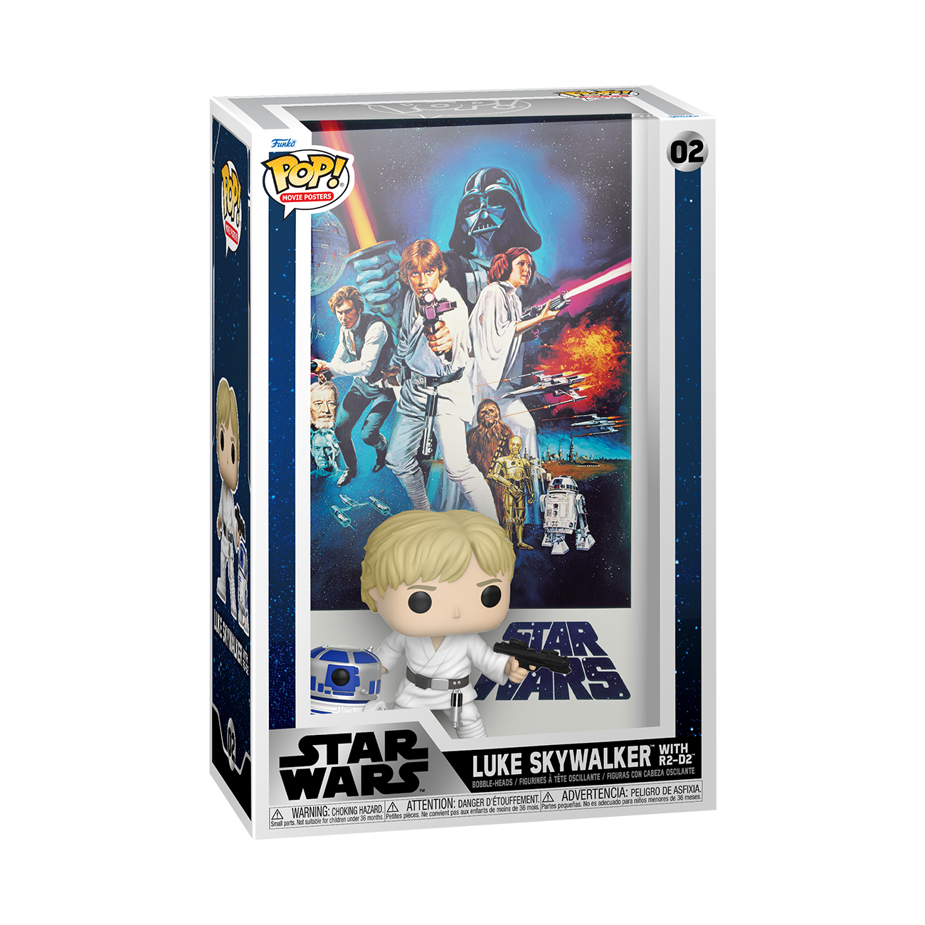 STAR WARS - POP Movie Poster N°02 43x28x14 Un Nouvel Espoir