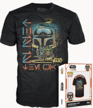 THE MANDALORIAN - Mando & L'Enfant - T-Shirt POP (S)