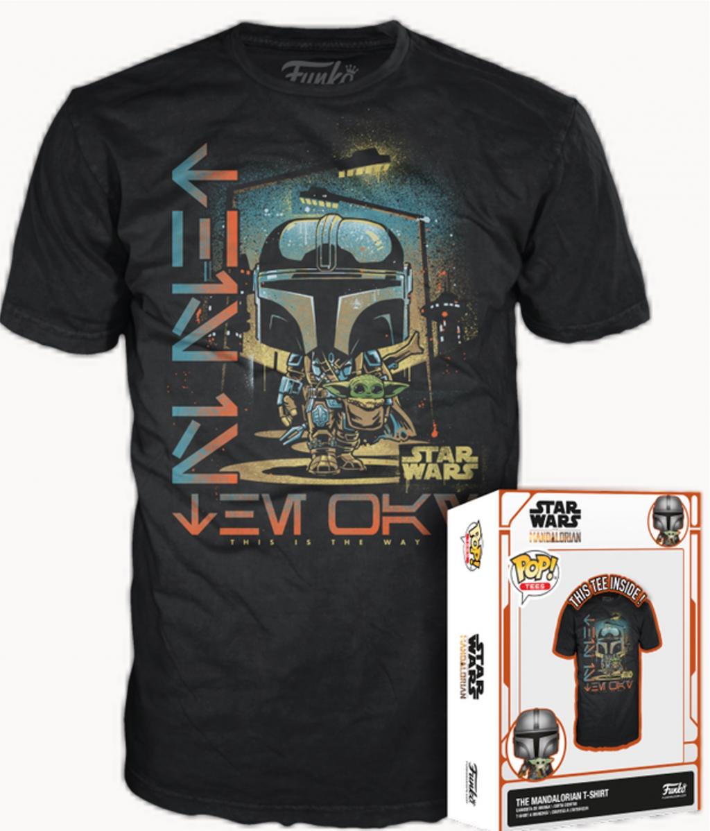 THE MANDALORIAN - Mando & L'Enfant - T-Shirt POP (S)