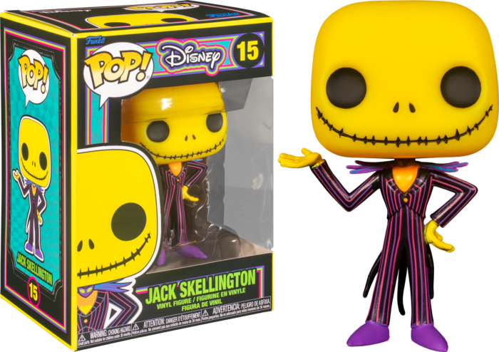 NIGHTMARE BEFORE CHRISMAS - POP N° 15 - Blacklight - Jack