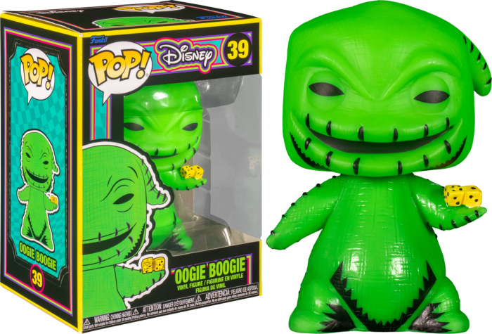 NIGHTMARE BEFORE CHRISTMAS - POP N° 39 - Blacklight - Oogie