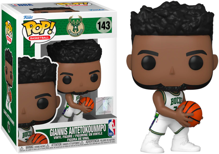 BUCKS - POP NBA N° 143 - Giannis Antetokoumpo (CE21)
