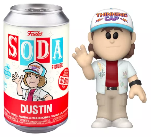 STRANGER THINGS - POP Soda - Dustin avec Chase