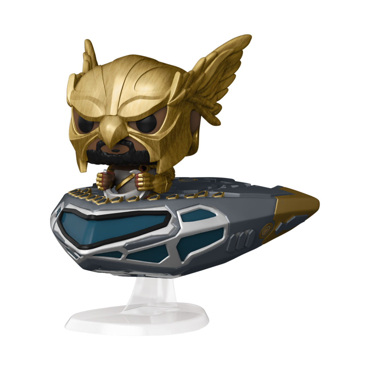 BLACK ADAM POP Ride Super DLX N° 286 - Black Adam - Hawkman in Cruiser