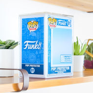 FUNKO STORAGE BOX - Hard Acrylic POP Protector Box 'Official By FUNKO'