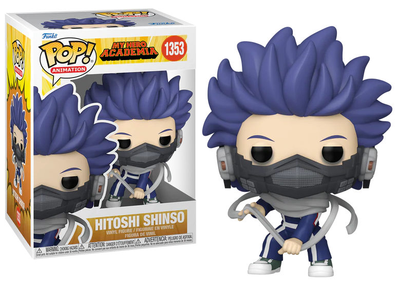MY HERO ACADEMIA S5 - POP Animation N° 1353 - Hitoshi avec Chase