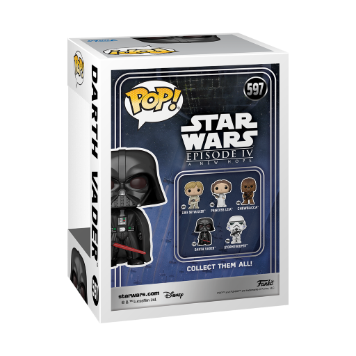 STAR WARS - POP N° 597 - Dark Vador