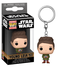 STAR WARS OBI-WAN KENOBI - Pocket Pop Keychains - Leia Organa "Jeune"