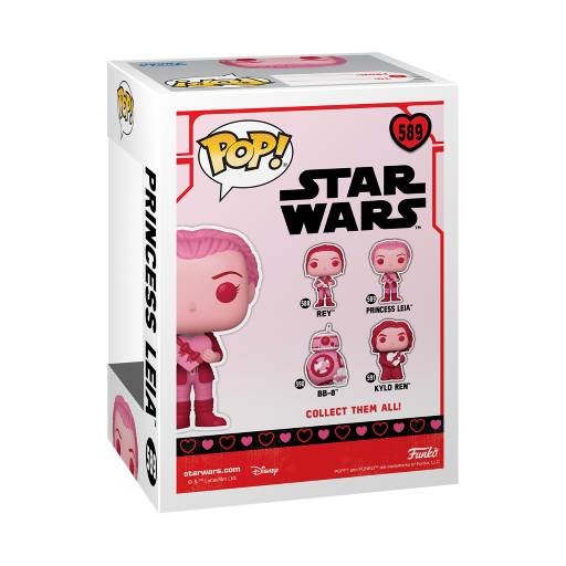 STAR WARS - POP Valentines N° 589 - Leia