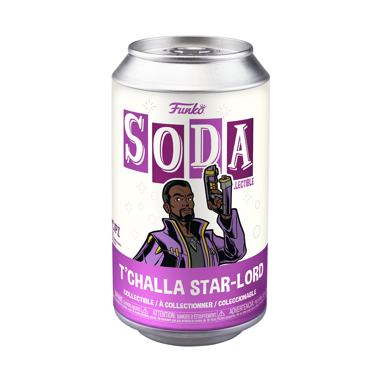 WHAT IF - POP Soda - Star-Lord T'Challa avec Chase