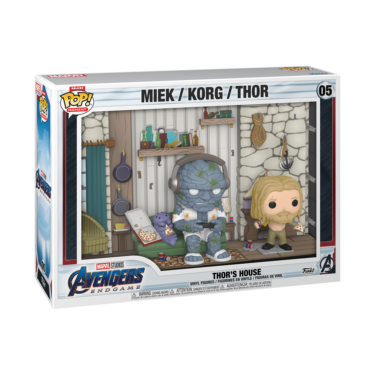 AVENGERS ENDGAME - POP Moments Deluxe N° 05 - Maison de Thor