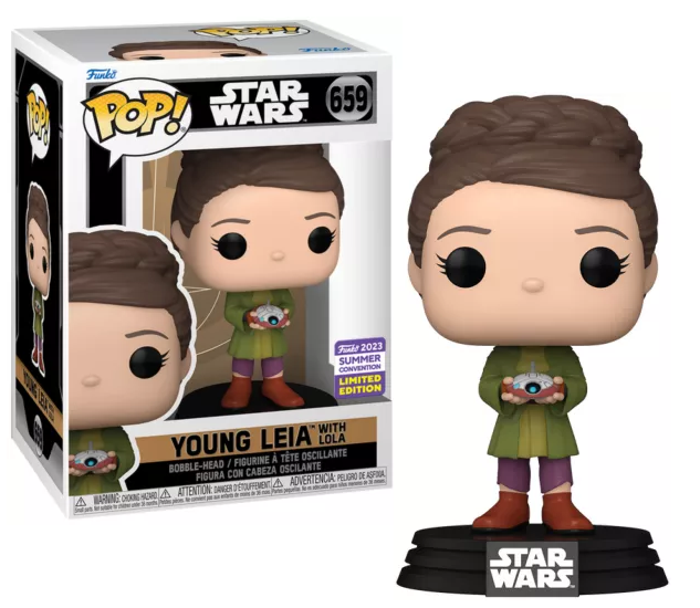 STAR WARS OBI WAN - POP N° 659 - Jeune Leia avec Lola