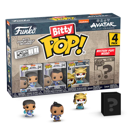 AVATAR LE DERNIER MAITRE DE L'AIR - Bitty Pop 4 Pack 2.5cm - Katara