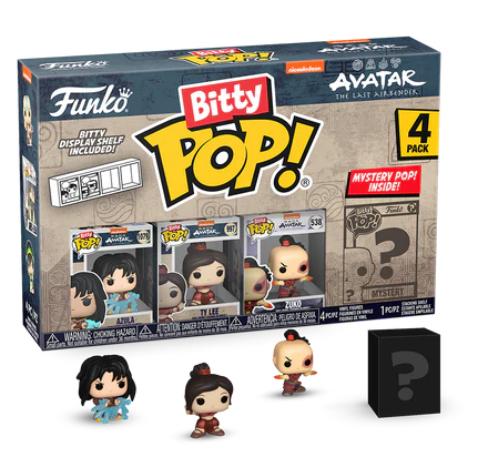 AVATAR LE DERNIER MAITRE DE L'AIR - Bitty Pop 4 Pack 2.5cm - Azula