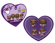 NBX - Pocket Pop Keychains 4 Pack- Saint-Valentin (Look Chocolat)