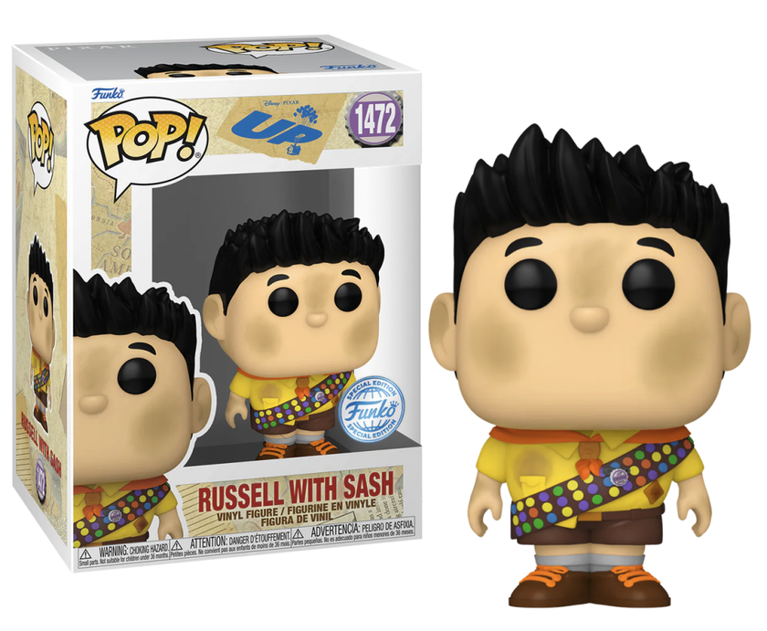 LA-HAUT - POP Disney N°1472 - Russel avec Sash