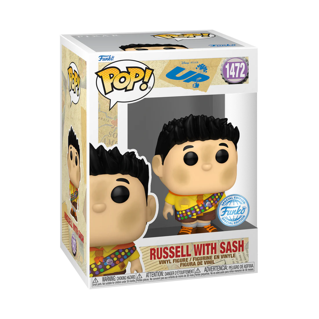 LA-HAUT - POP Disney N°1472 - Russel avec Sash