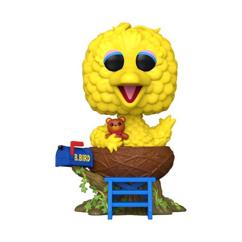 SESAME STREET - POP Deluxe N° 1612 - Big Bird dans nid