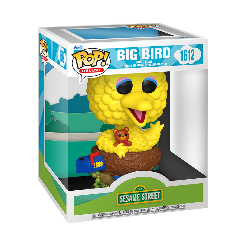 SESAME STREET - POP Deluxe N° 1612 - Big Bird dans nid