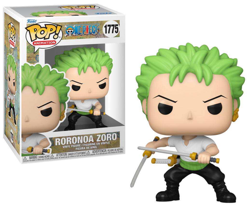 ONE PIECE - POP Animation N° 1775 - Zoro avec Chase
