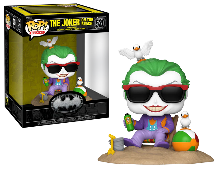 BATMAN 85TH - POP Deluxe N° 520 - Joker sur la plage