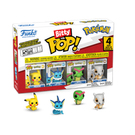 POKEMON - Bitty Pop 4 Pack 2.5cm - Pikachu